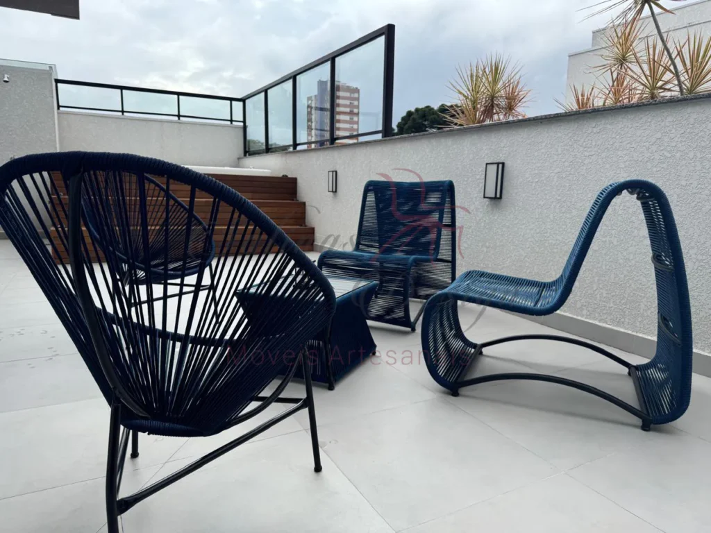 Poltrona de Corda Náutica Londres ergonomica